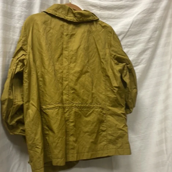 Coldwater Creek olive colored Jacket p14 - Picture 2 of 3